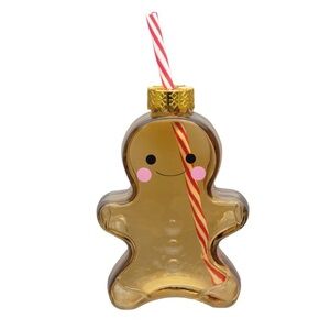 Gingerbread Man Sipper Like Viral Starbucks Bearista Christmas Holiday Cup NEW